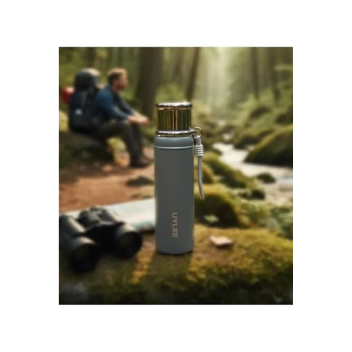 Çelik Termos 700 Ml, Gri