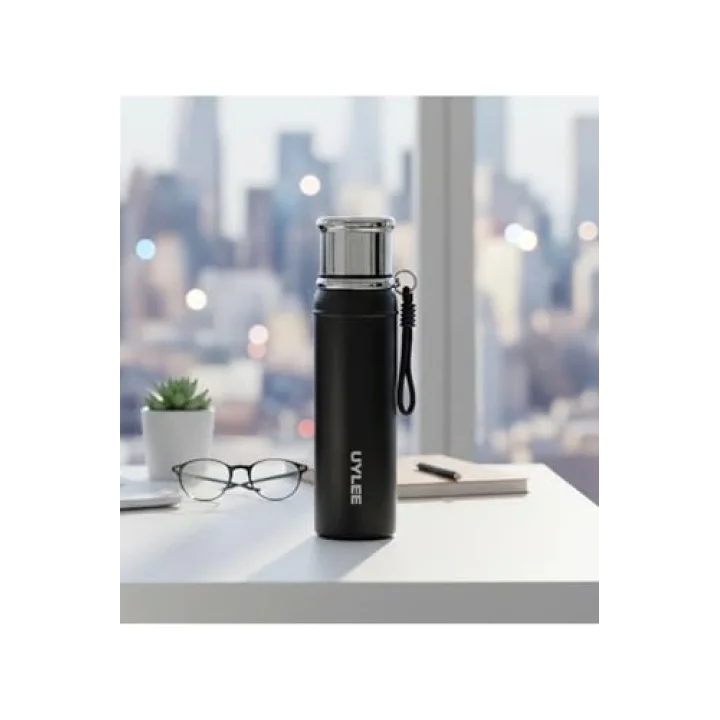 Çelik Termos 700 Ml, Siyah