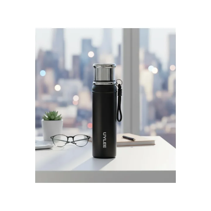 Çelik Termos 700 Ml, Siyah