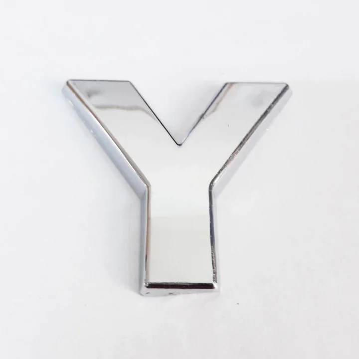Mey İthalat® Cemax Y Harfi  3,75 cm Krom Yapışkanlı