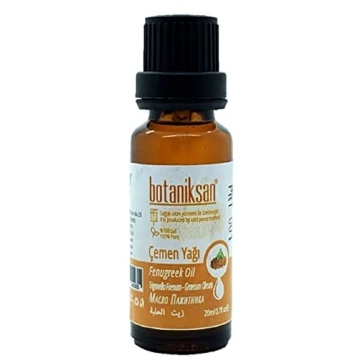 Çemen Yağı 20ML Soğuk Sıkım, Saf, Doğal, Katkısız