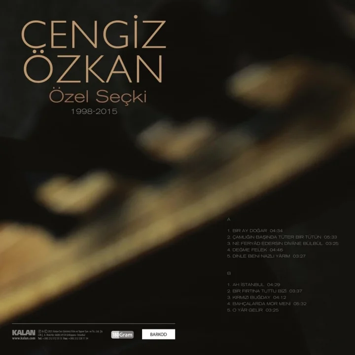 Cengiz Özkan Özel Seçki 1998-2015 Plak (LP)