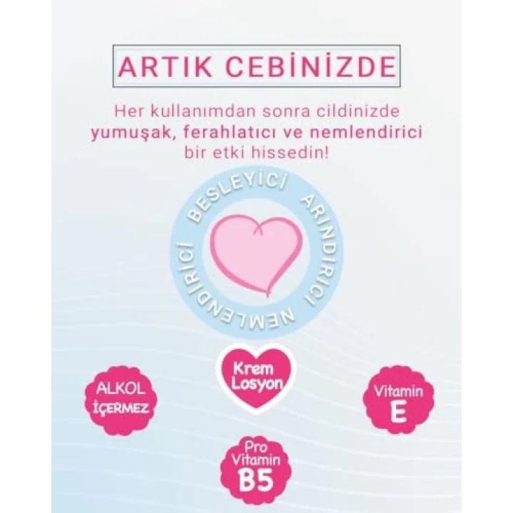 Cep Mendili 45 Yaprak (3 Paket x 15’li) – Yumuşak ve Dayanıklı