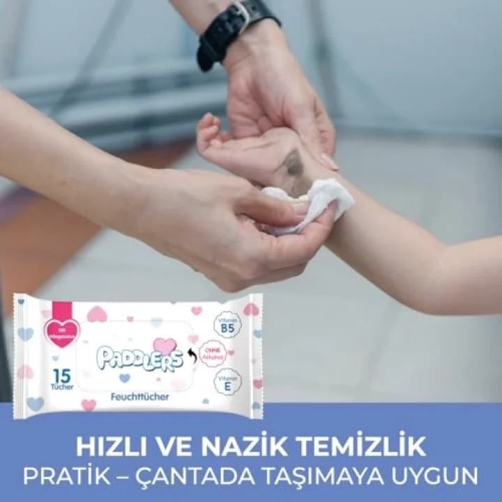 Cep Mendili 45 Yaprak (3 Paket x 15’li) – Yumuşak ve Dayanıklı