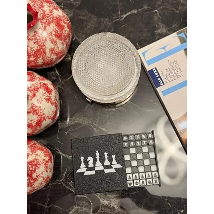 Cep Santrancı - Mini Kompakt ve Taşınabilir 3D Baskılı Satranç Seti