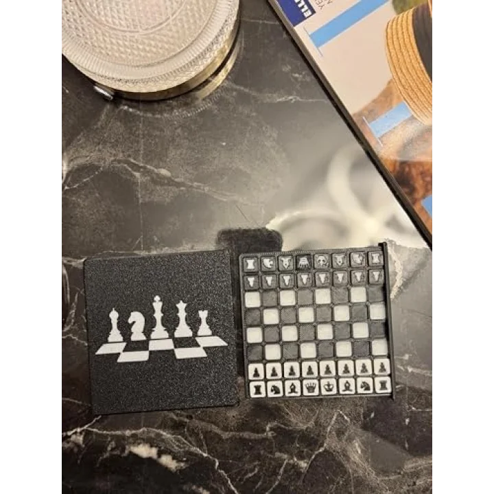 Cep Santrancı - Mini Kompakt ve Taşınabilir 3D Baskılı Satranç Seti