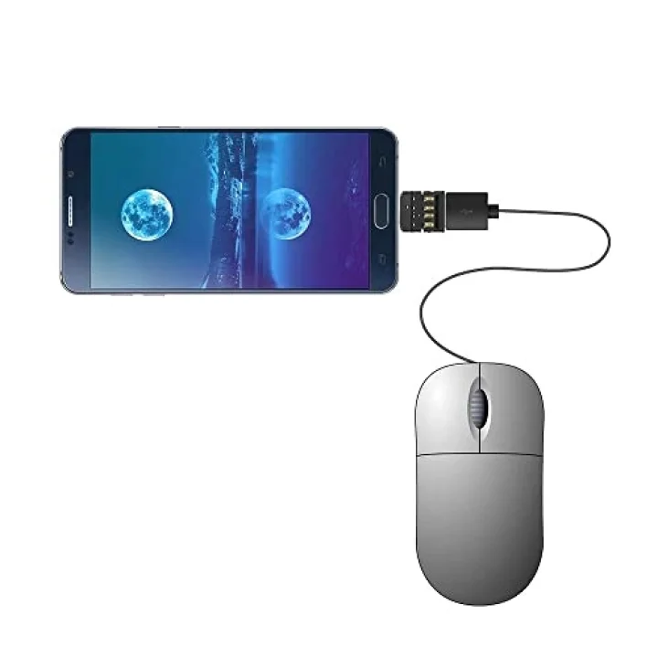 Cep Telefonuna Flaş Bellek Takma Tablete Mouse Klavye Takma Usb-a Dişi Usb-c Erkek Otg Adaptör