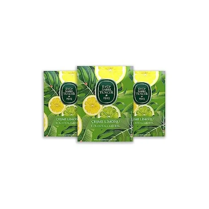 Çeşme Limonu Kolonyalı Mendil 50li x 3 Adet