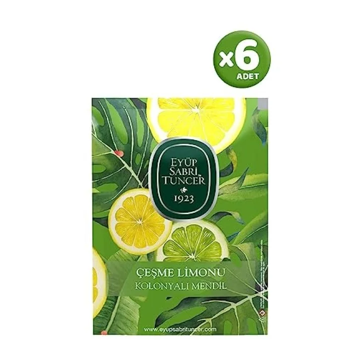 Çeşme Limonu Kolonyalı Mendil 50li x 6 Adet