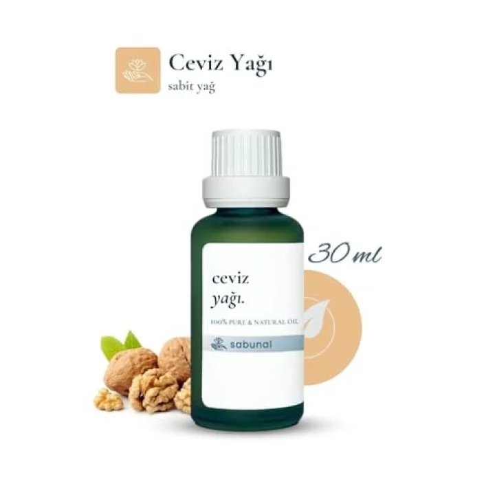 Ceviz Yağı 30 ml - Doğal Soğuk Sıkım Yağ