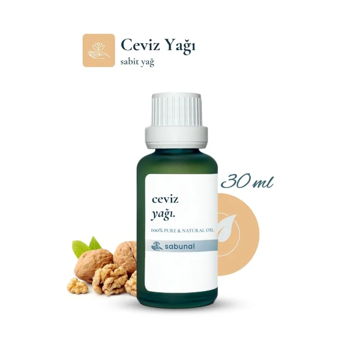 Ceviz Yağı 30 ml - Doğal Soğuk Sıkım Yağ