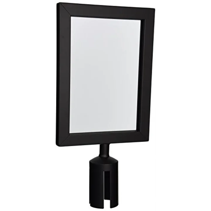 CGSF-12K Stanchion Üst İşaret Çerçevesi, Siyah, Orta