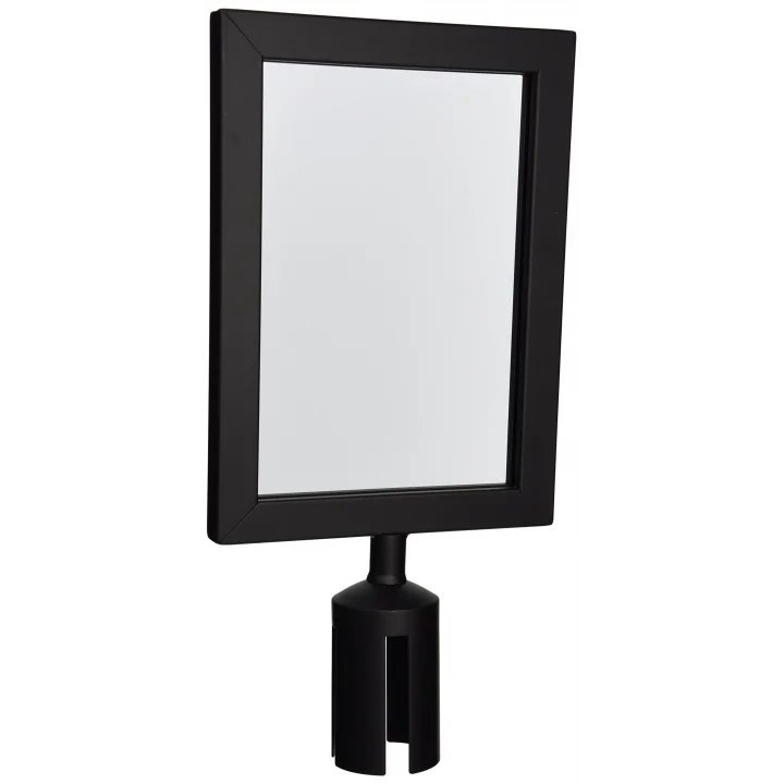CGSF-12K Stanchion Üst İşaret Çerçevesi, Siyah, Orta