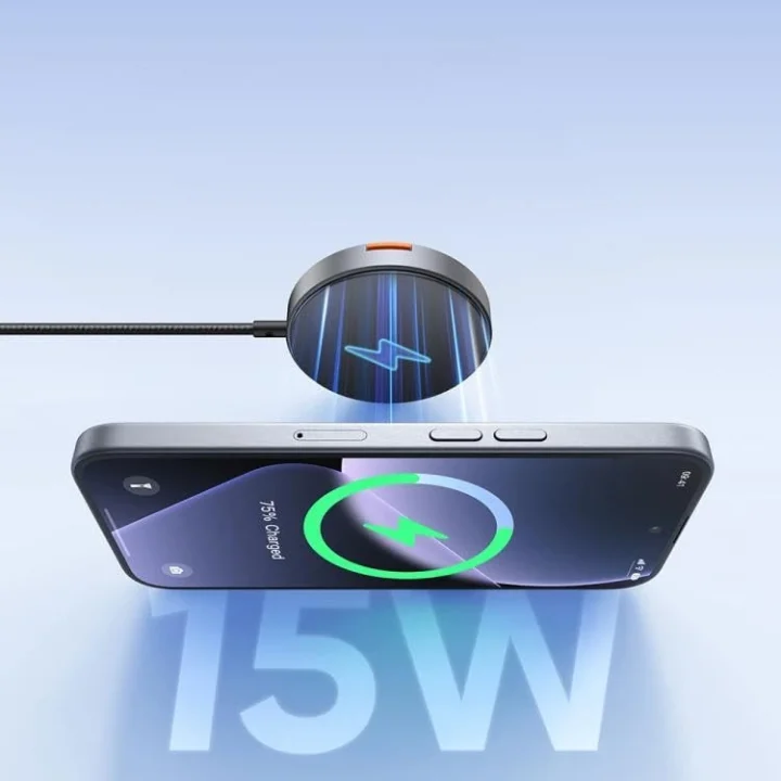 Ch-5500 15W Magsafe Şarj Cihazi Ve Standi, Siyah