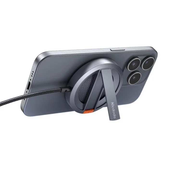 Ch-5500 15W Magsafe Şarj Cihazi Ve Standi, Siyah