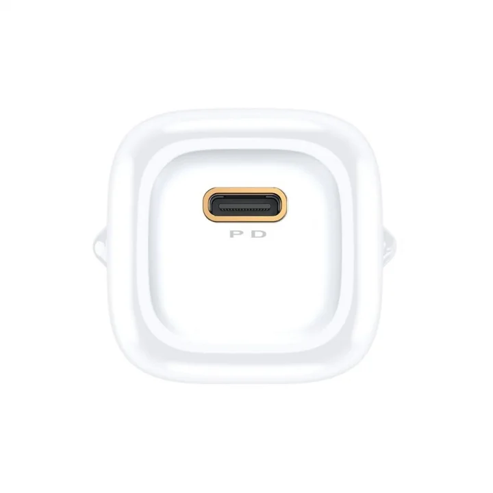 Ch-8290 20W Mini Pd Type-C Girişli Şarj Adaptörü, Beyaz