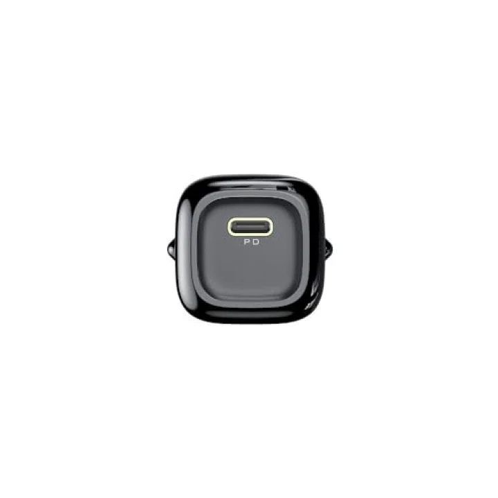 Ch-8291 20W Mini Pd Type-C Girişli Şarj Adaptörü, Siyah