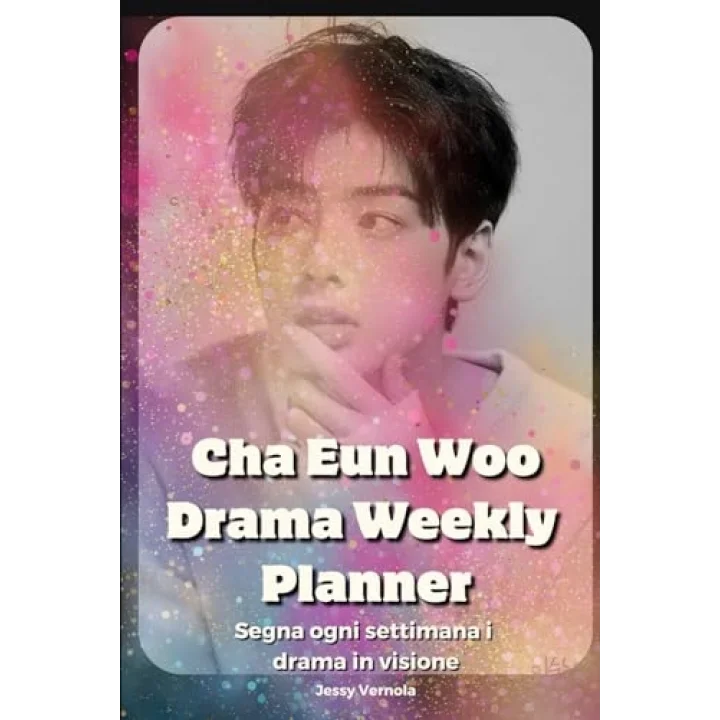 Cha Eun-woo Drama Weekly Planner: segna ogni settimana i drama in visione su questo Diario con Cha Eun-woo