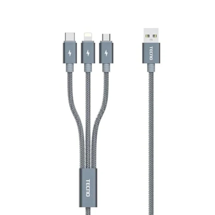 Charger+Data Cable Tcd-X95 2A 1M Gri
