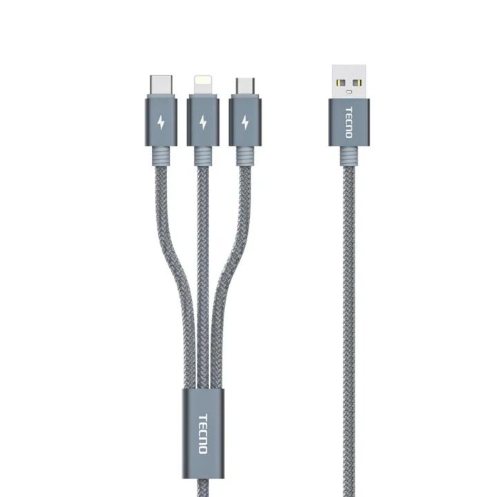Charger+Data Cable Tcd-X95 2A 1M Gri