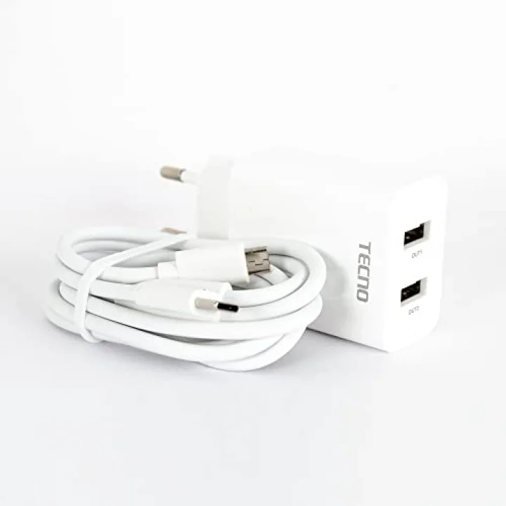 CHARGER + DATA CABLE TCW-E01D BEYAZ