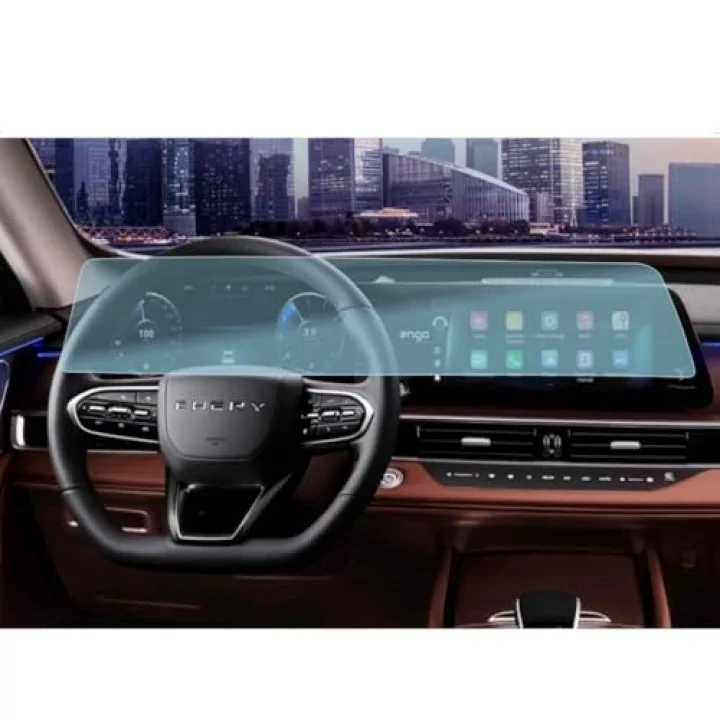 Chery Tiggo7 Pro Max Multimedya 24.6 İnç İle Uyumlu Ekran Koruyucu Nano