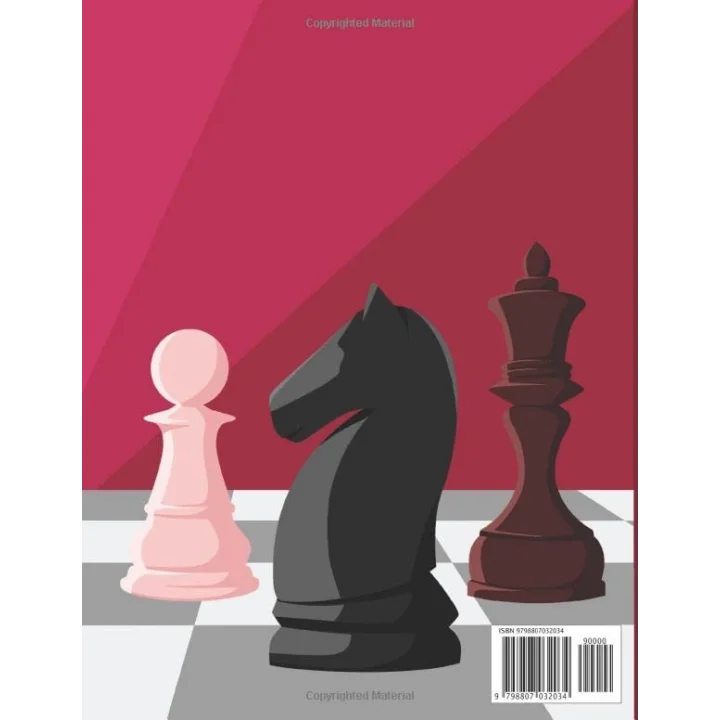 Chess Scorebook: Chess Score Journal, Chess Score Notebook, Chess Score Books, Chess Scoresheet, Record Your Games, Log Wins Moves Record, Minimalist Cover
