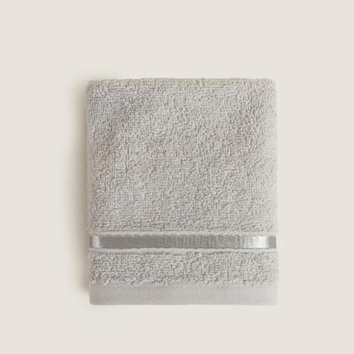 Chıc%100 Pamuk El Havlusu 30x40 Cm Gri