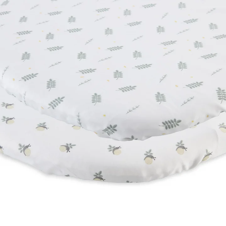 Chicco Çarşaf Bambu Set İki Parça Baby Hug Greenery