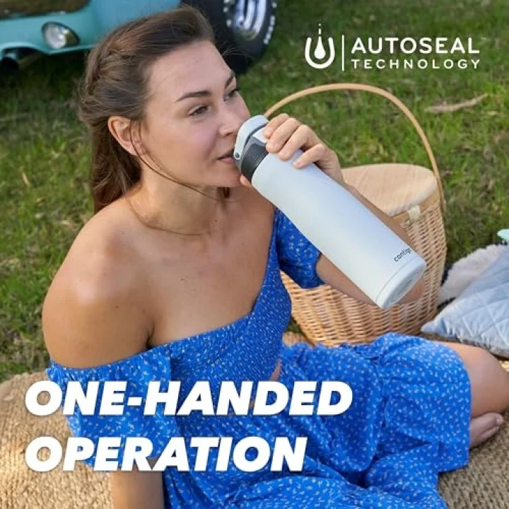 Chill Autoseal Soğuk Su Termosu 720 mL Beyaz