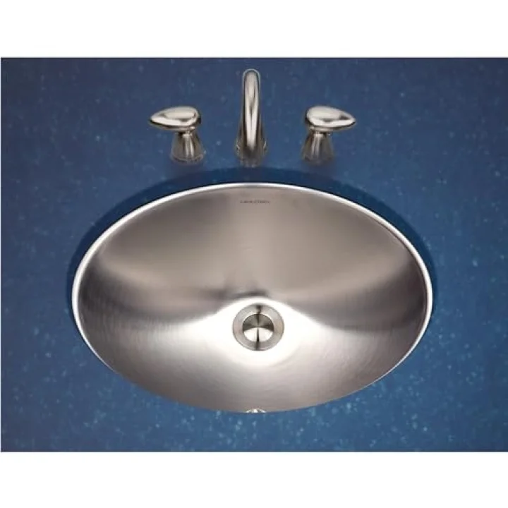 CHO-1800-1 Opus Serisi Gömme Paslanmaz Çelik Oval Kase Lavabo Taşma