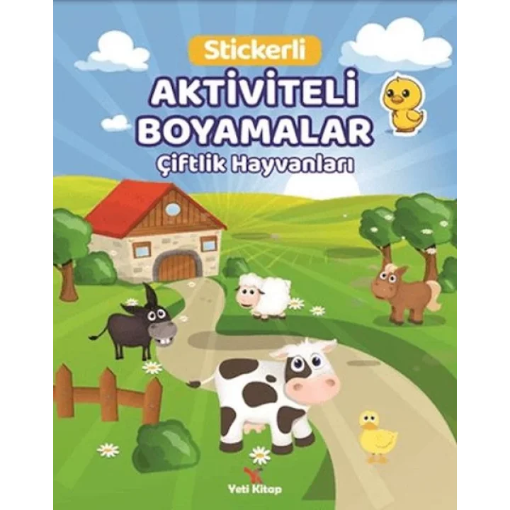 Çiflik Hayvanları Aktiviteli Boyamalar