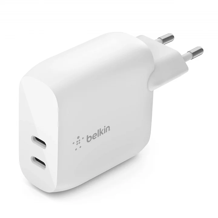 Çift 20W USB-C PD Duvar Şarj Cihazı 40W