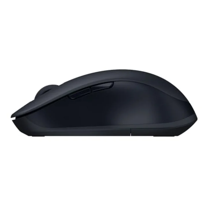 Çift Modlu Kablosuz Fare 2 Siyah 2.4GHz ve Bluetooth Çift Modlu Bağlantı Sessiz 1200 DPI Hassas Sensör Simetrik Hafif 62g İki Cihaz Arasında Dikişsiz Anahtarlama LED Göstergesi Büyük
