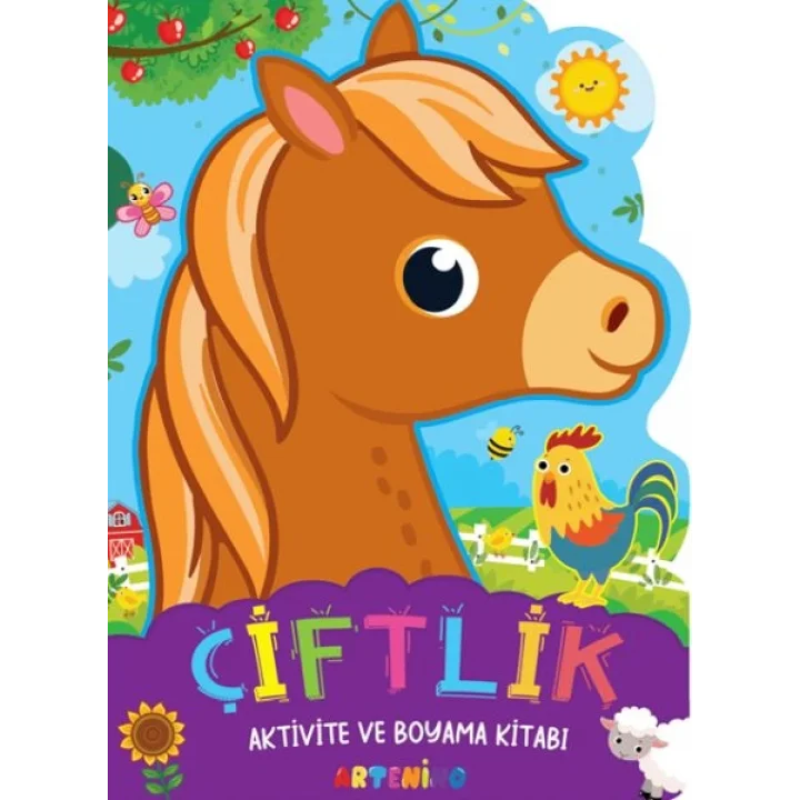 Çiftlik - Aktivite ve Boyama Kitabı Serisi