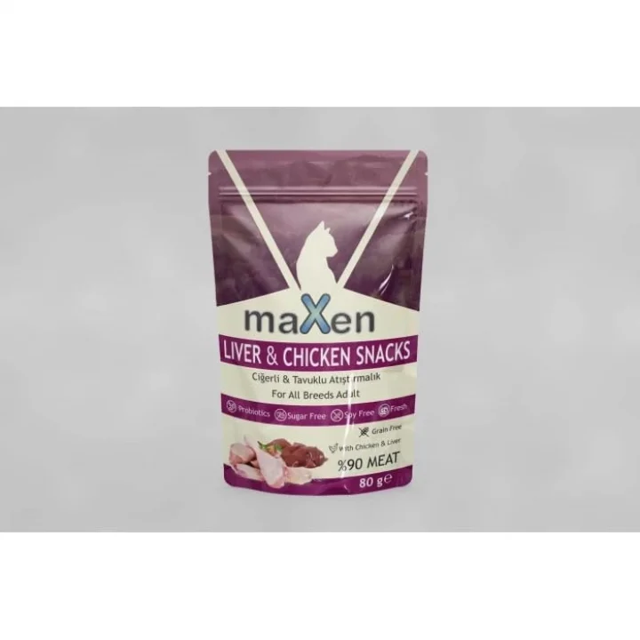 CİĞERLİ & TAVUKLU KEDİ ATIŞTIRMALIĞI 80GR