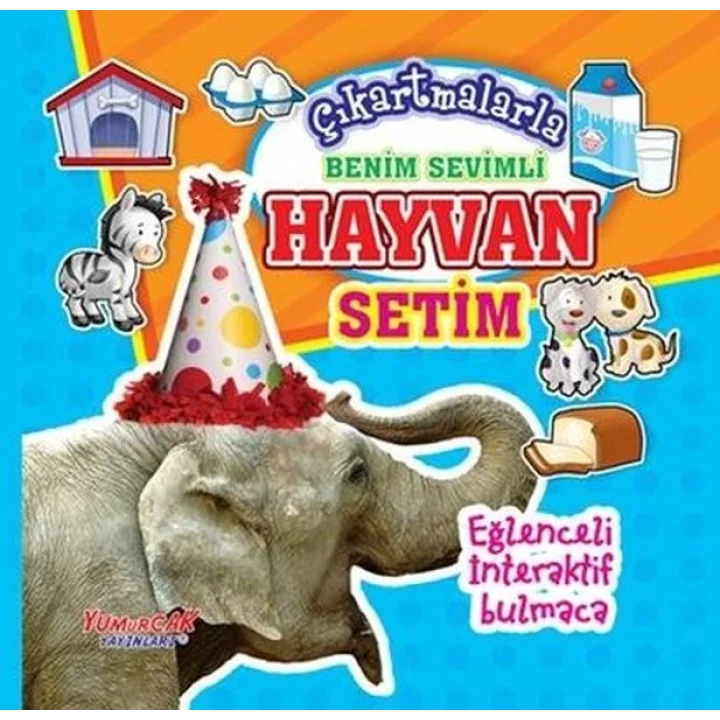 Çıkartmalarla Benim Sevimli Hayvan Setim
