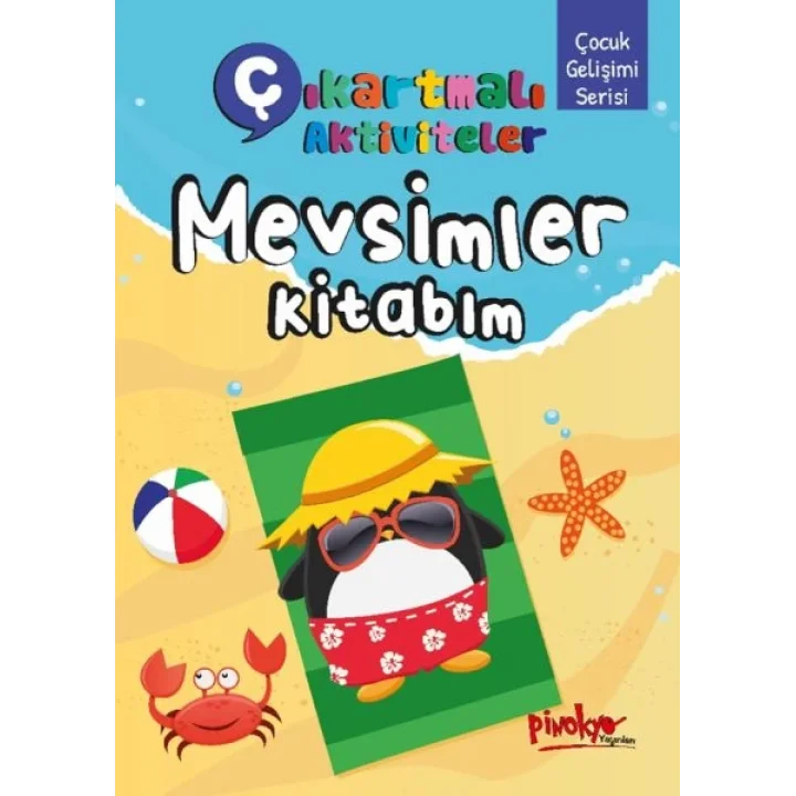 Çıkartmalı Aktiviteler Mevsimler Kitabım