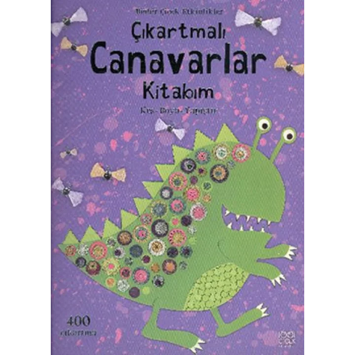 Çıkartmalı Canavarlar Kitabım