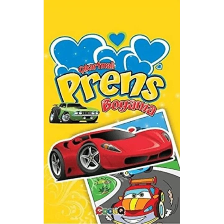 Çıkartmalı Prens Boyama (4 Kitap Takım)