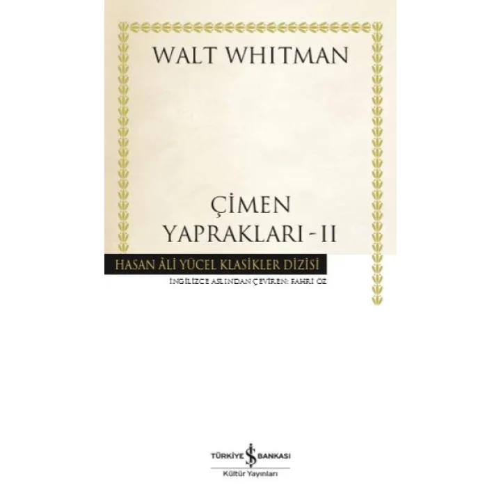 Çimen Yaprakları 2 - Hasan Ali Yücel Klasikleri