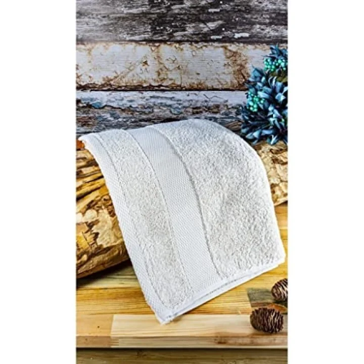 Cindy - Microcotton Yüz Havlusu Bej 50x90cm
