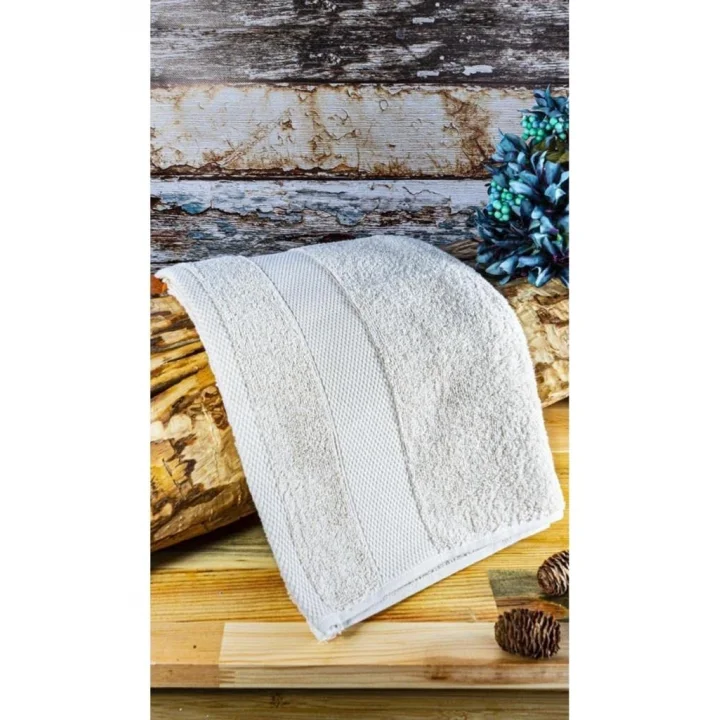Cindy - Microcotton Yüz Havlusu Bej 50x90cm
