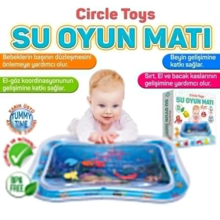 Circle Toys Bebek Su Oyun Matı - Ahtapot