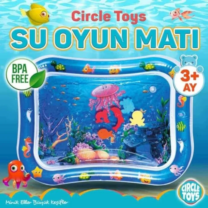 Circle Toys Bebek Su Oyun Matı - Ahtapot