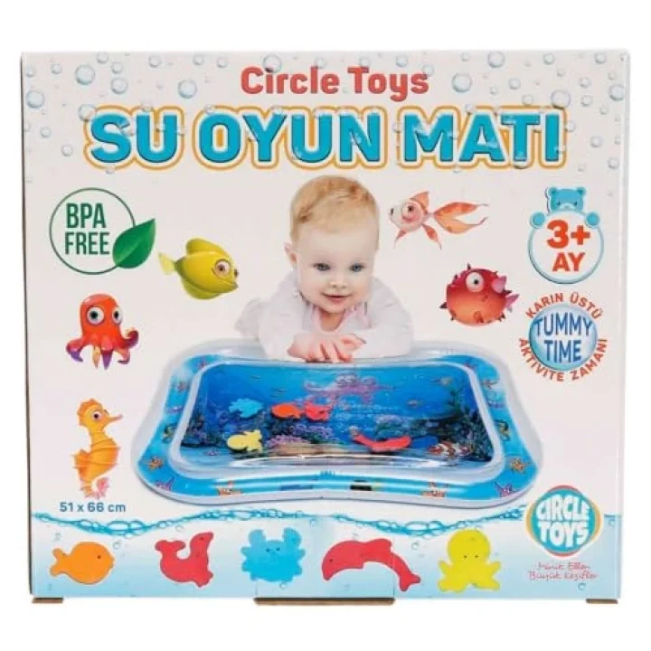 Circle Toys Bebek Su Oyun Matı - Ahtapot