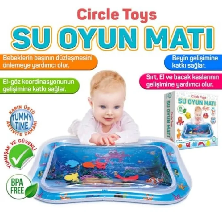 Circle Toys Bebek Su Oyun Matı - Ahtapot
