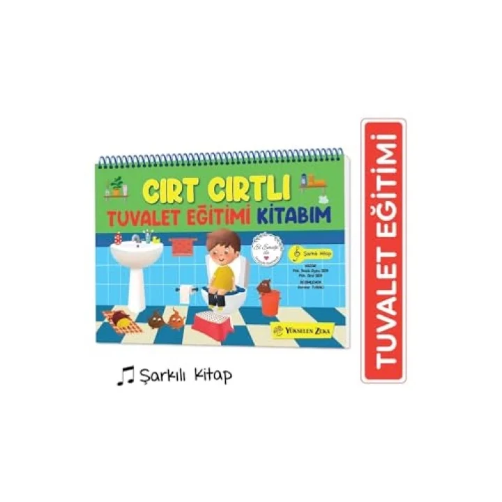 Cırt Cırtlı Tuvalet Eğitimi Kitabım (Şarkılı)