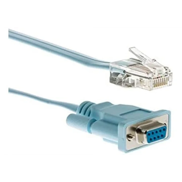 Cisco kablo Db9 To Rj45 Konsol Bağlantı Kablosu Cisco Switch Router için RJ45 Erkek 9 pin dişi konsol kablosu