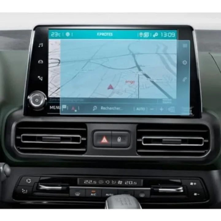 Citroen Berlingo Multimedya 8 İnç İle Uyumlu Ekran Koruyucu Şeffaf